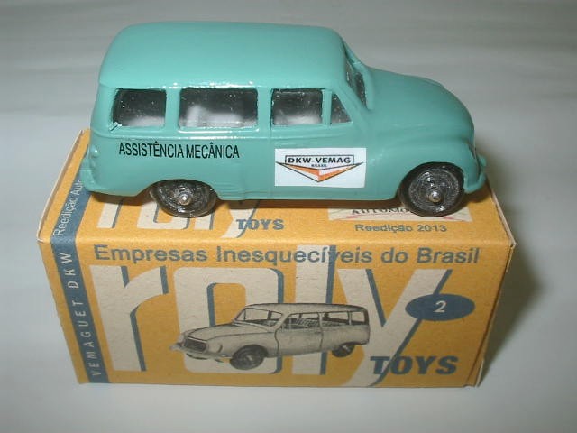 REEDIÇÃO ROLY TOYS DKW VEMAGUET ASSISTÊNCIA MECÂNICA